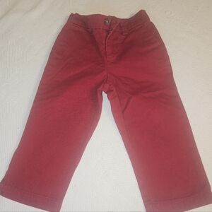 Polo by Ralph Lauren Kids Red Chino Pants, 18M